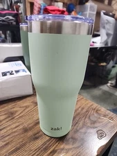 Zak! Designs 30oz Double Wall Stainless Steel Cascadia Tumbler - green
