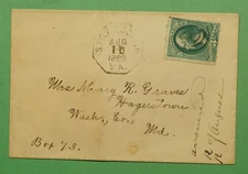 DR WHO 1883 STRASBURGH PENNSYLVANIA PA w3913