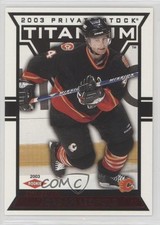 2002 Pacific Private Stock Titanium Red /299 Jordan Leopold #109 Rookie RC 00jz