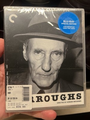 Burroughs: The Movie (Criterion) (Blu-ray) William S. Burroughs   New Sealed 
