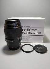 Canon EF 100mm f/2.8 Macro USM – Top Zustand | OVP mit Zubehörpaket