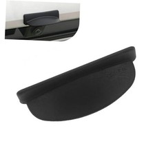 Car Rear View Backup Camera Cover, Silicone Anti-rain Wide Shield Black