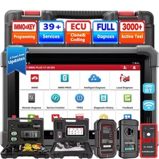 2025 LAUNCH X431 IMMO PLUS PAD VII Key Programming Car Diagnostic Tool ECU Clone