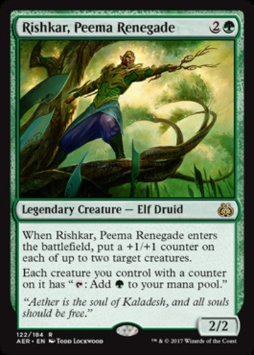 Light Play x 4 Rishkar, Peema Renegade Aether Revolt