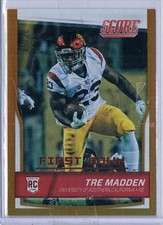 Tre Madden 2016 Panini NFL Score First Down #355 9/10