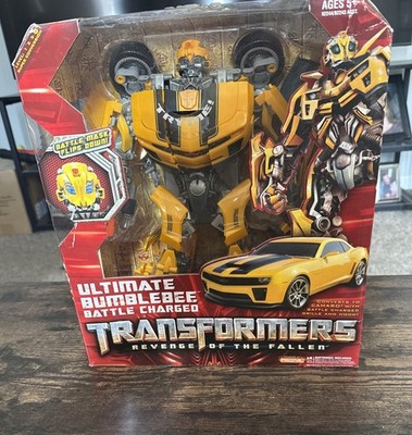 Transformers Revenge of the Fallen Ultimate Bumblebee Battle Charged Figure new