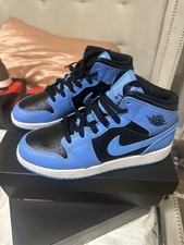 Jordan 1 Mid University Blue Black for Sale | Authenticity