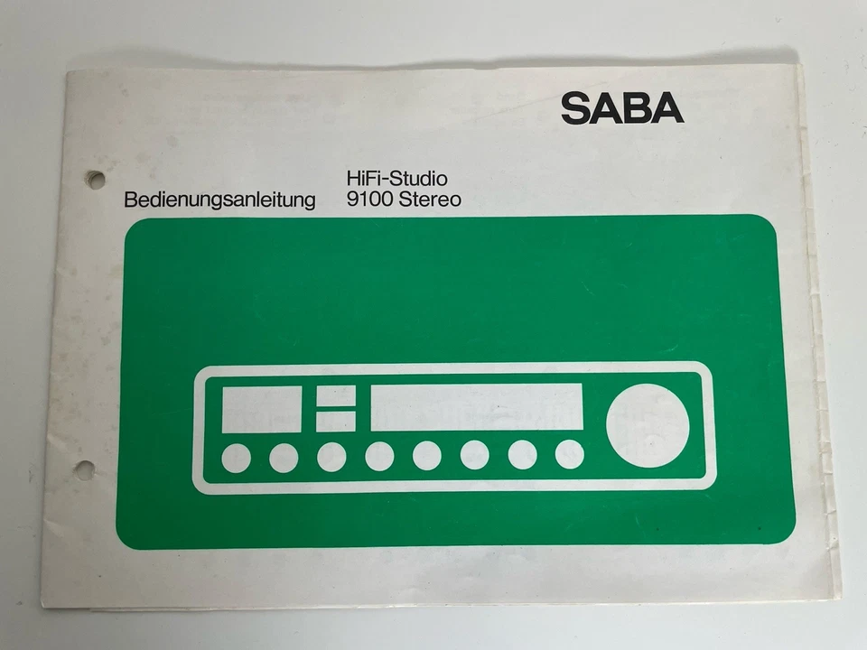 SABA HIFI Studio 9100 Tuner - Bild 3 von 3