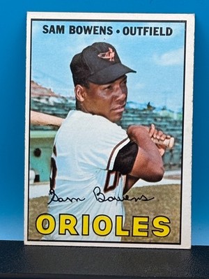1967 Topps - Sam Bowens #491