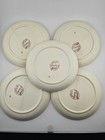 Set 5 Crown O Gold Japan Plates Victorian Couple 22K Gold Gilt Vintage — photo 6