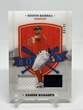 2021 Chronicles America's Pastime Dual Swatches Xander Bogaerts  /99 Redsox