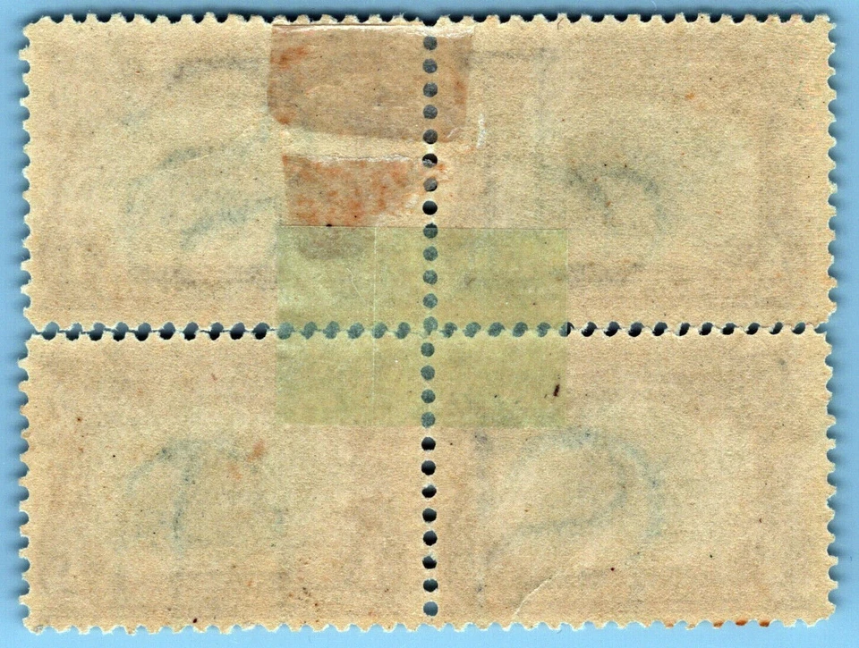 US 296 MH VF-XF block (perf separation on right) electric car ZAYIX 1223X0057 - Image 2 of 2