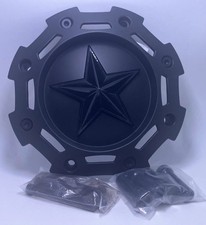 Sc-198 Xd Rockstar Rs2 Matte Black Wheel Rim Center Cap W Screws New Xd811