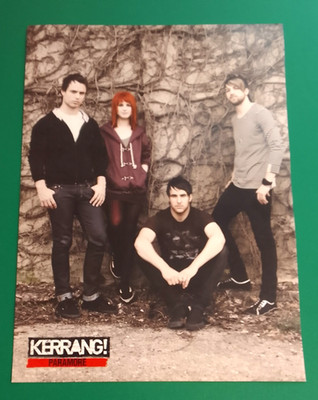 Paramore  Kerrang! A4 Size Poster