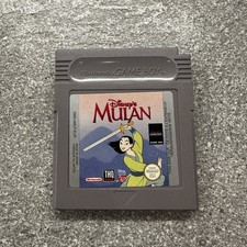 Thumbnail of ebay&reg; auction 358661881291 | Disney’s Mulan (Nintendo Gameboy) Nur Cartridge - ORIGINAL!