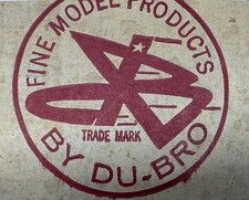 DUBRO Original Box: Dealer Box Case Lexan Slot Car Bodies Came In - Used