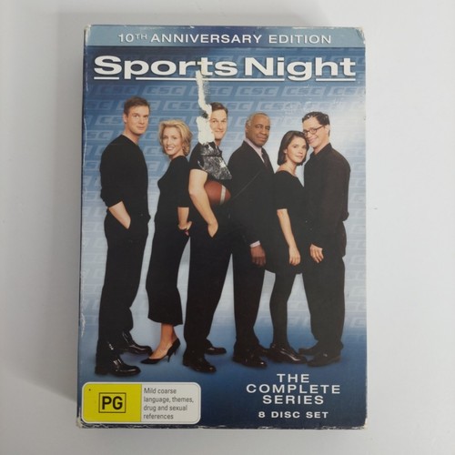 Sports Night: Complete Series 10th Anniversary Edition DVD Box Set NTSC Region 0 - Foto 2 di 9