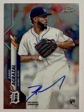 2020 Topps Chrome - Rookie Autographs Dario Agrazal #RA-DA (AU, RC)