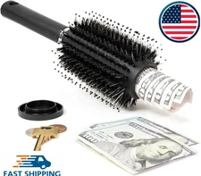 Hair Brush Diversion Stash Safe Decoy Safe Dorm Room safe Travel Safe