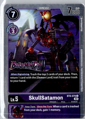 SkullSatamon (Alternate Art) Starter Deck 14: Beelzemon Advanced Deck Set Pre-Re