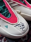 DAMIAN LILLARD SIGNED ADIDAS DAME 9 EGGNOG SIZE 10 BRAND NEW RARE DS W/BOX DAME!