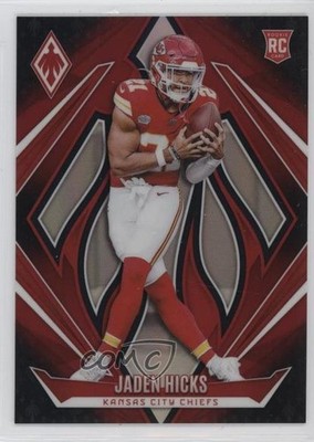 2024 Panini Phoenix Rookies Red Fade 95/299 Jaden Hicks #187 Rookie RC pe8