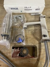 Kohler K-27400-4-CP Riff 1.2 GPM Single Hole Bathroom Faucet READ 