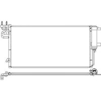 Diederichs DCC1984 Kondensator, Klimaanlage FüR Ford Kuga II (DM2)