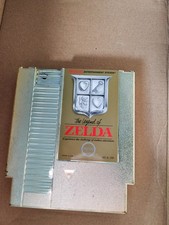 The Legend of Zelda NES Gold Cartridge Only Nintendo Untested Authentic Vintage