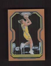 2021 Panini Prizm WNBA #17 Allie Quigley Prizms Orange #/50
