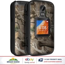 Camo Pattern Slim Case for TCL Flip 2, Hard Shell with Enhanced Tactile Grip