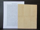 Confederate 1st Cavalry Jackson's Regiment Headquarters Charles Figgat letter