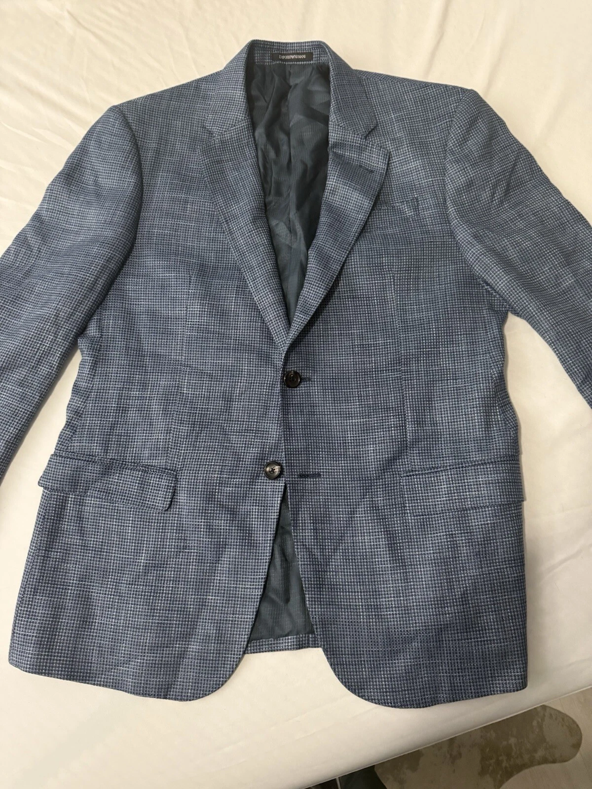 Giorgio Armani — Emporio Armani G Line Blue Blazer Sz 42R NWT $1595