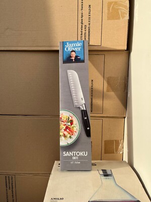 OVP Jamie Oliver Santokumesser 16,5cm Klinge Sehr Scharf 