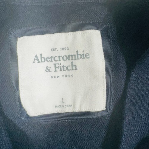 Abercrombie & Fitch Vee Neck Cardigan Embroidered Moose Button Up W/ Pockets - Picture 10 of 14