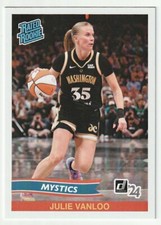 Julie Vanloo 2024 Panini Instant WNBA Donruss Rated Rookie Retro Card RRR-10 RC