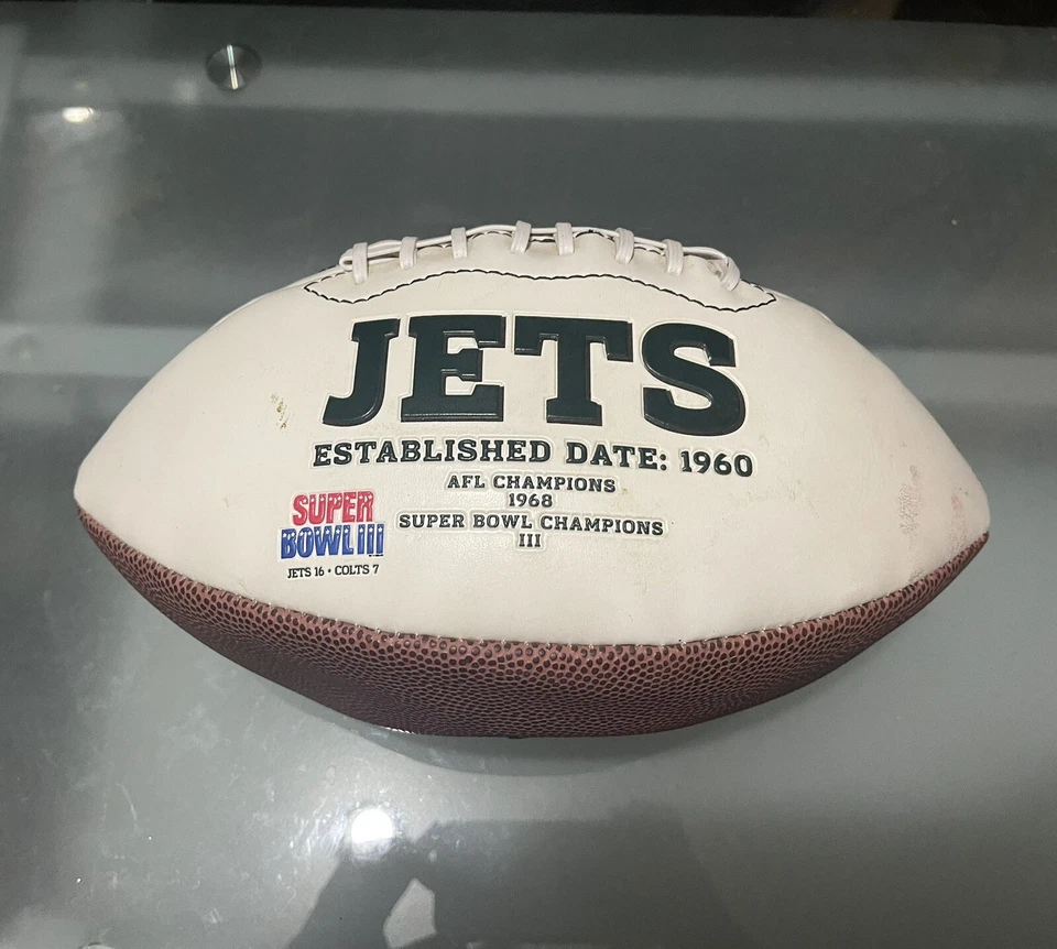 CURTIS MARTIN signed NY JETS FOOTBALL - Image 2 of 2