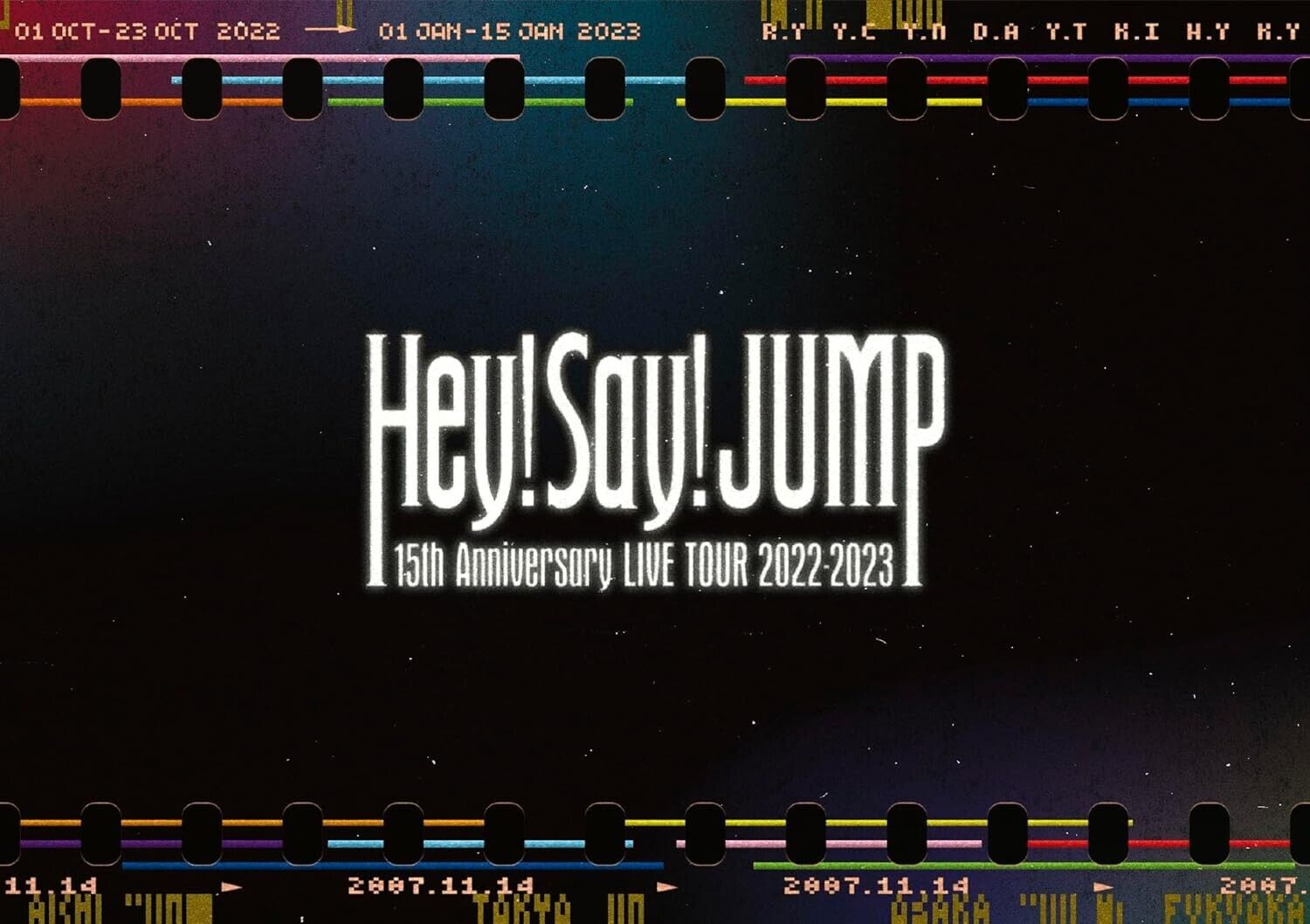 New Hey Say JUMP 15th Anniversary LIVE TOUR 2022-2023 Regular Edition DVD  Japan