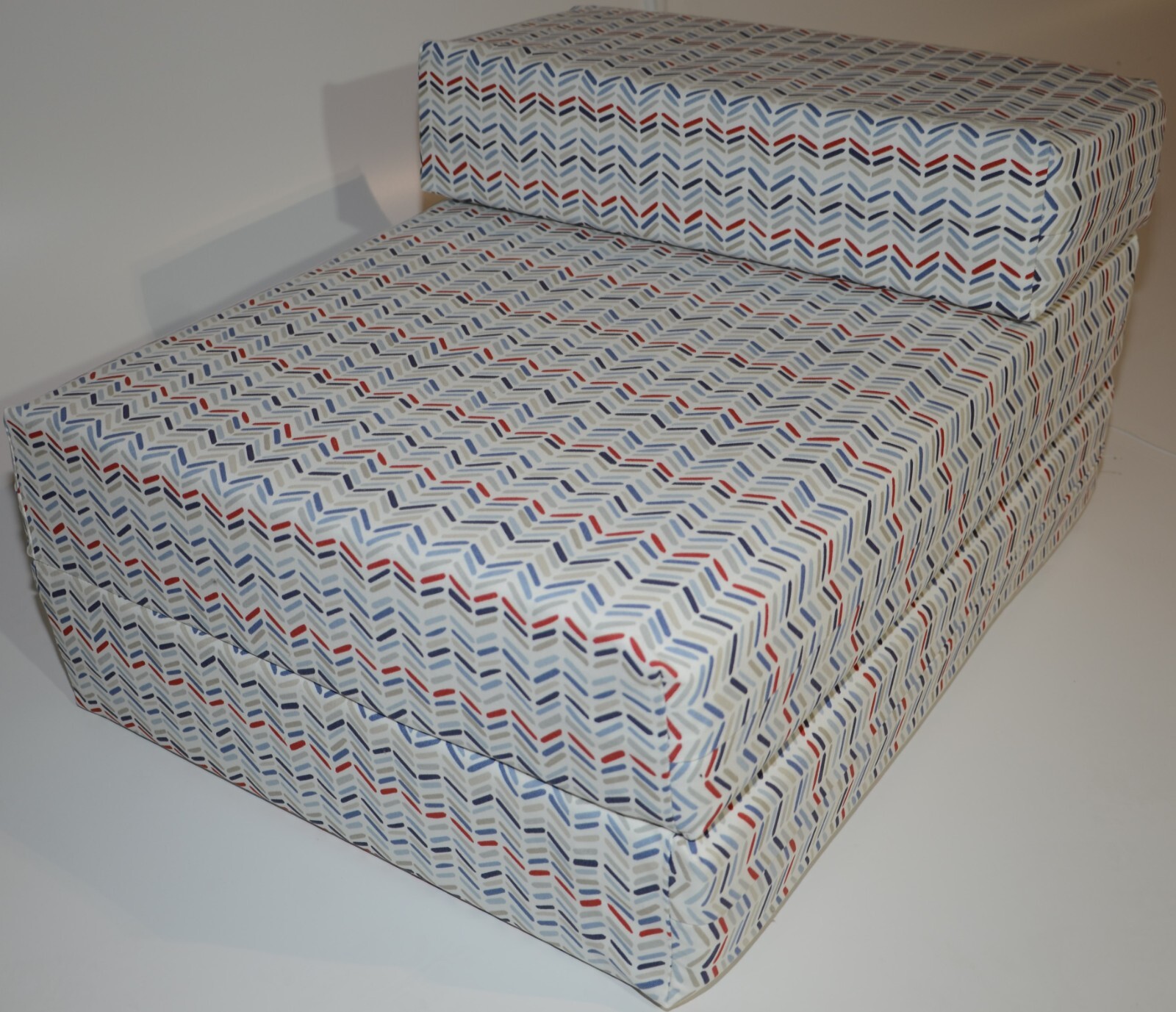 Cotton Chair Bed Fold Out Futon Single Guest Folding Mattress Sofa Bed