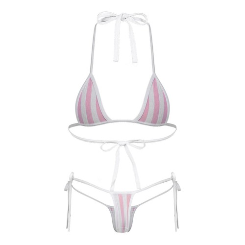Set bikini donna sexy reggiseno top con slip body monokini costume da bagno spiaggia - Foto 27 di 65