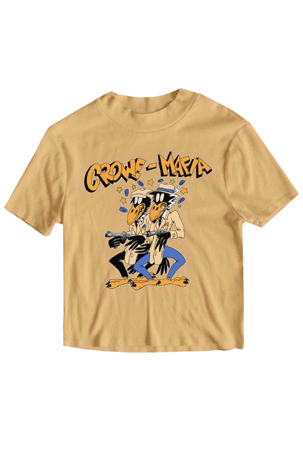 The Black Crowes Crowe Mafia Band Logo Unisex Sand Official T-Shirt