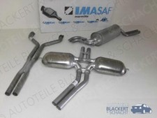 IMASAF Auspuff ab Mittelrohr für Mercedes S-Klasse Coupe 380+500SEC 126 81-85