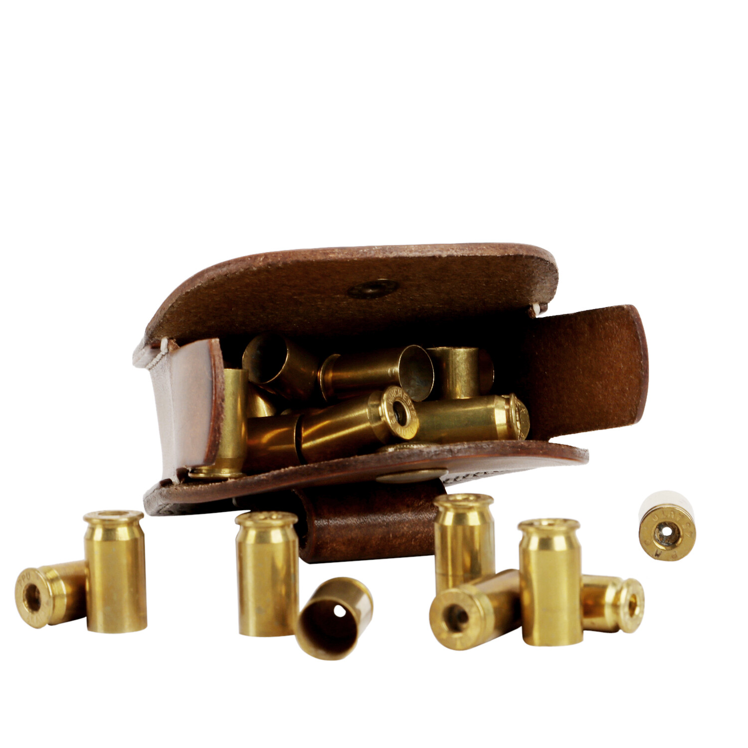 Tourbon Genuine Leather Hunting Shells Holder Ammo Carrying Case Belt Pouch USA