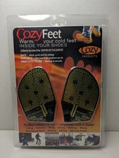 Cozy Feet Heated Shoe Inserts Warm Feet Outdoor Skiing Hunting Snow Ice Fishing