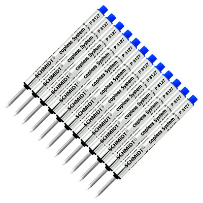 12 Pack - Schmidt P8127 Capless Rollerball - Blue Ink
