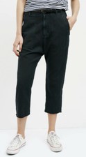 with tags Nili Lotan Womens Luna Pants Sz 6 Dark Navy Drop Crotch Baggy G2U