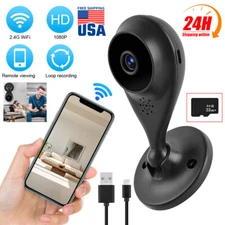1080P Mini Wireless WiFi Indoor & Outdoor Camera CAM Home Security Night Vision