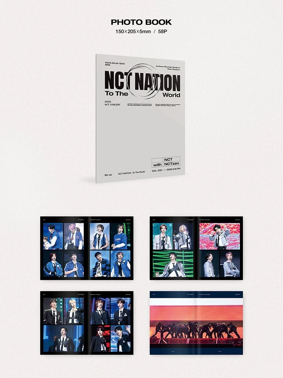 K-POP・アジア NCT NATION Blu-ray NCT 2023 CONCERT NATION:TO THE WORLD IN INCHEON BLU-RAY/Book+Photo