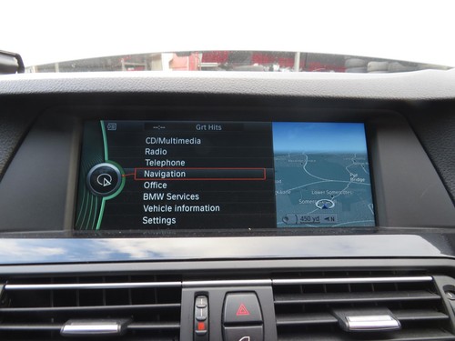 BMW 5ER F11 2010 REF-B264 / SAT NAV STEUERUNG UND KOPFEINHEIT KOSTENLOSER P&P