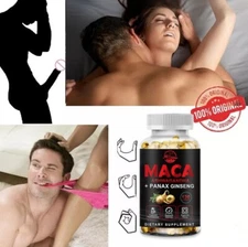 Horney Goat Weed with Maca Softgels, Saw Palmetto,Ginseng Supplement Male Health